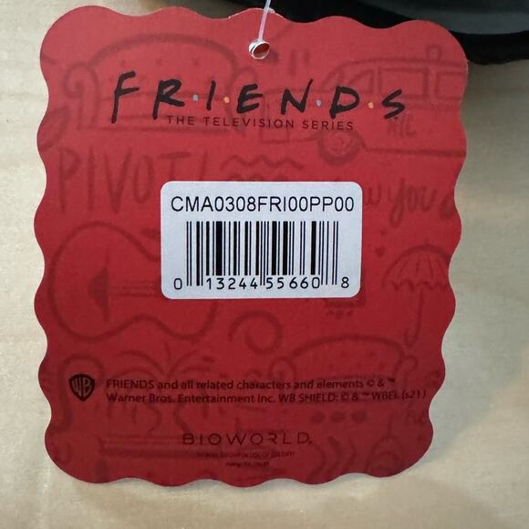 FRIENDS 2 for 1 Hat + Mask Baseball Cap Black OS Fits Most 14 Yrs & Older - Picture 4 of 8